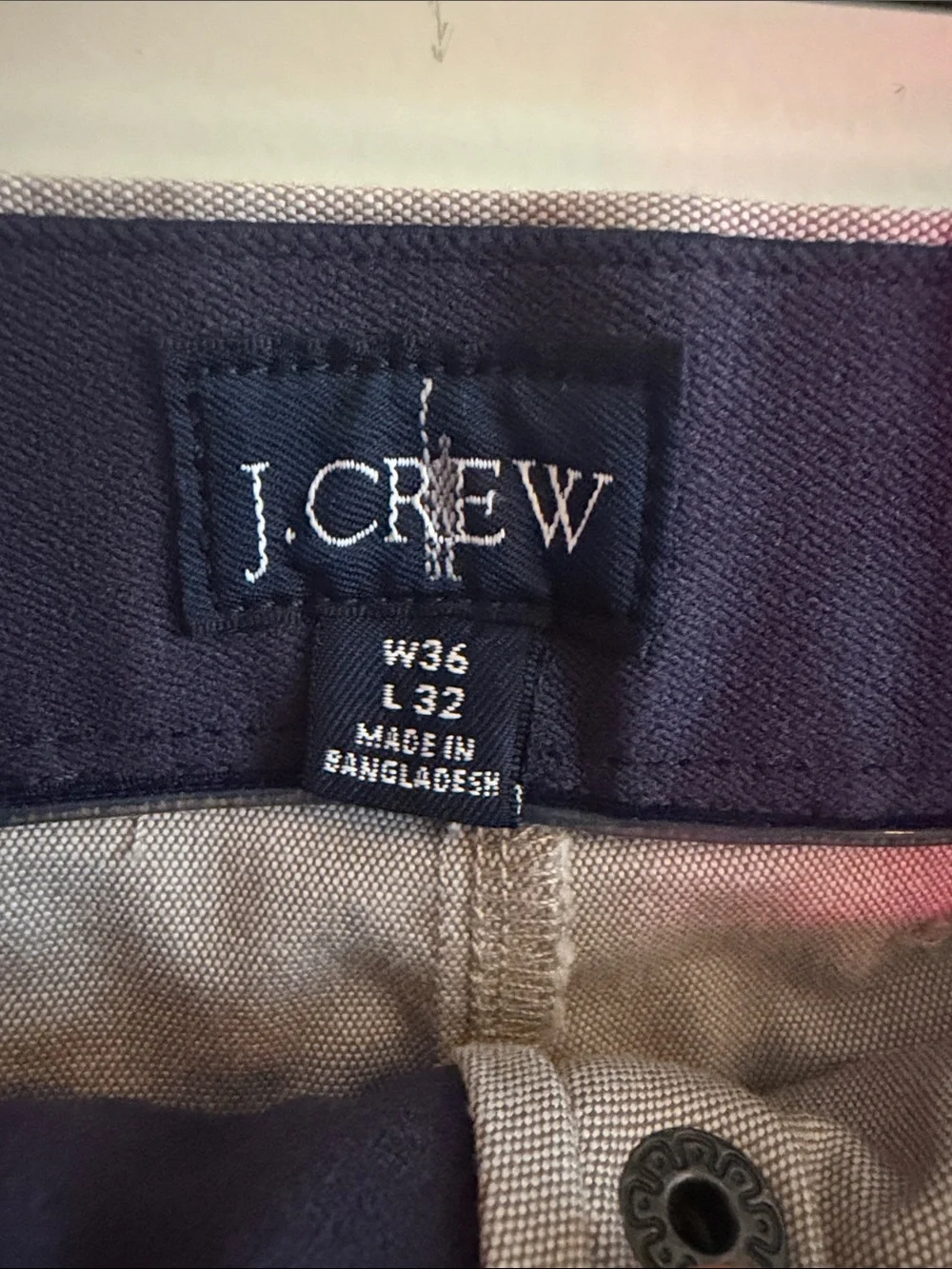 J. Crew Men's Oxford Tech Pant 770 Straight